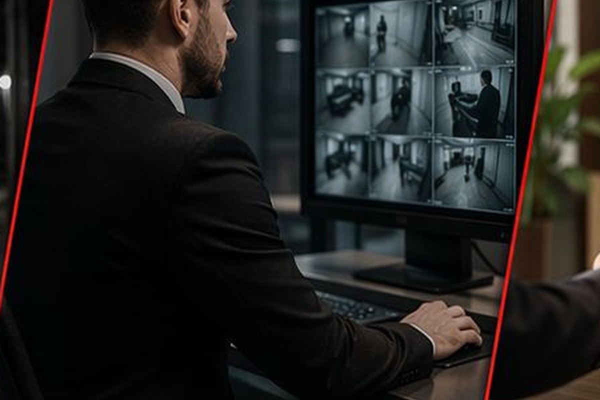 Monitoramento por câmeras CFTV